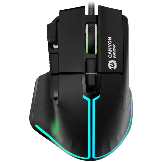 CANYON mouse Fortnax GM-636 RGB 9buttons Wired Black