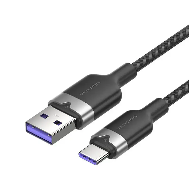 Vention CTOBH data transfer and charging cable | USB-A to USB-C | 100W | 2m | black