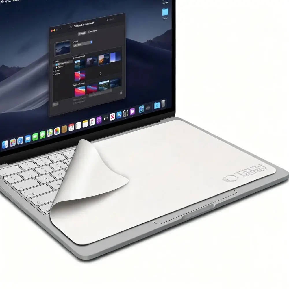 ŚCIERECZKA DO EKRANÓW TECH-PROTECT POLISHING CLOTH LAPTOP 13-14 GREY