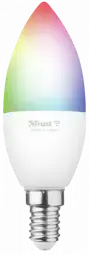 LED spuldze Trust Smart WiFi LED Candle E14 White & Colour