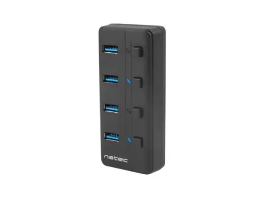 USB Hub 4 Mantis 2 USB 3.0 ports with switch + power supply