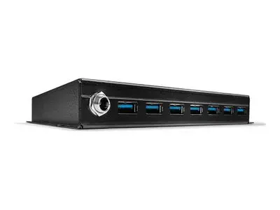 Lindy 7 Port Industrial USB 3.0 Hub - hub - 7 ports