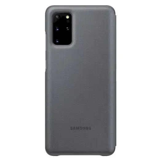 EF-NG985PJE Samsung LED S-View Case for Galaxy S20+ Gray