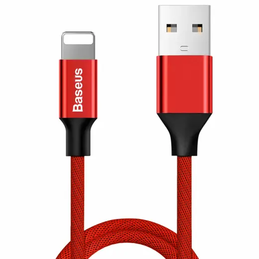 Baseus kabelis Yiven USB - Lightning 1,2 m 2A sarkans