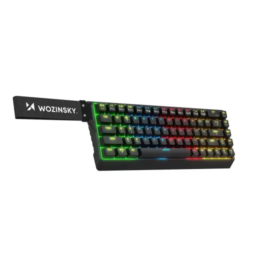 Wozinsky WKGP-1165 Mechanical Gaming Keyboard with RGB Backlight - Black