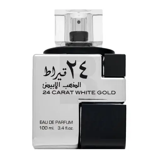 Lattafa 24 Carat White Gold unisex eau de parfum 100 ml