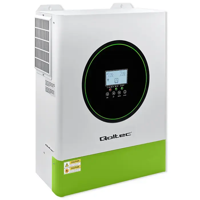 Qoltec Hybrid Solar Inverter Off-Grid 11000W | 160A | 48V| MPPT | BMS | AGM GEL LiFePO4 | Sinus | Wi-Fi option | Power factor 1.0
