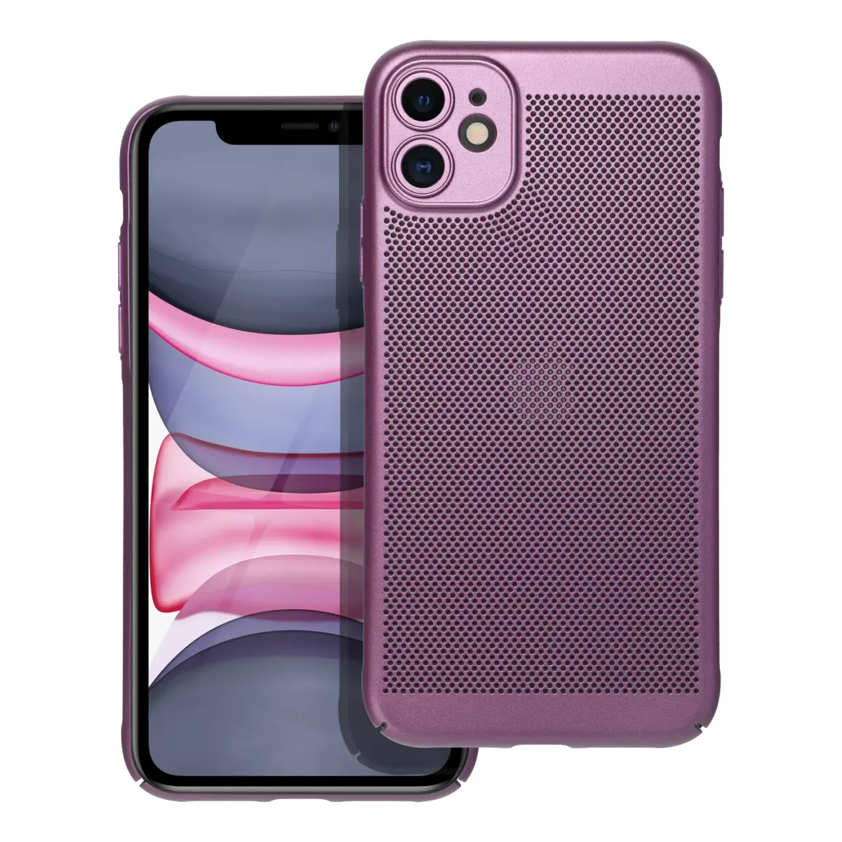 Breezy maciņš telefonam iPhone 11 violets