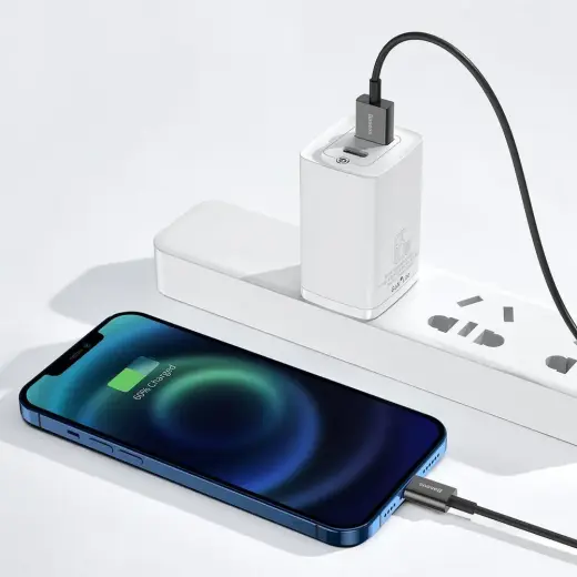 Baseus Superior Series CALYS-A01 data transfer and charging cable | USB-A to Lightning | 12W | 1m | black