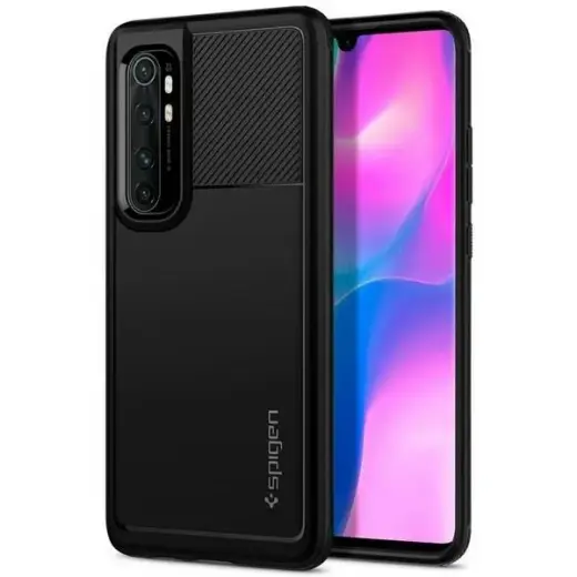 Spigen Rugged Armor Xiaomi Mi 10 Note Lite black matt ACS01306