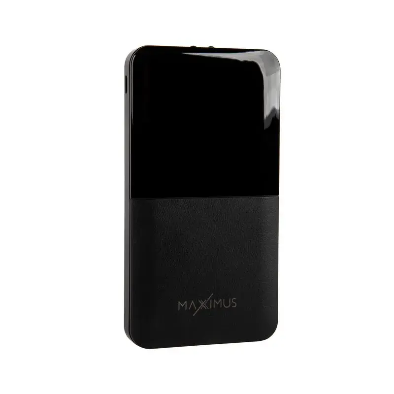 MX Roth ārējais akumulators (powerbank) | 10 000 mAh | 10W | USB-A, Micro USB | LED ekrāns, LED lukturītis | melns