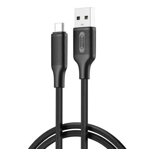 XO NB265 провод для передачи данных и зарядки | USB-A на USB-C | 15W | 1m | чёрный
