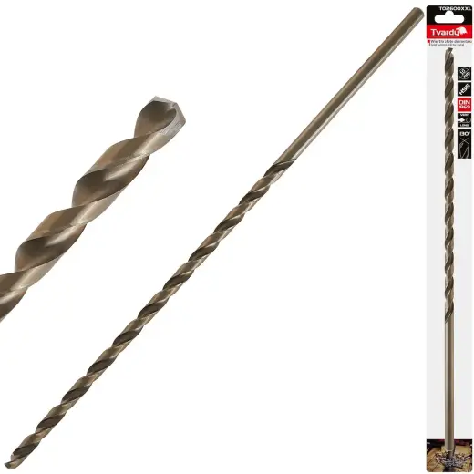 Ilgas HSS DIN1869 10.0 x 430mm auksinis metalo sraigtinis grąžtas