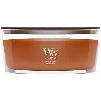 WoodWick Saffron Smoke Loď ( šafránový kouř ) - Vonná svíčka