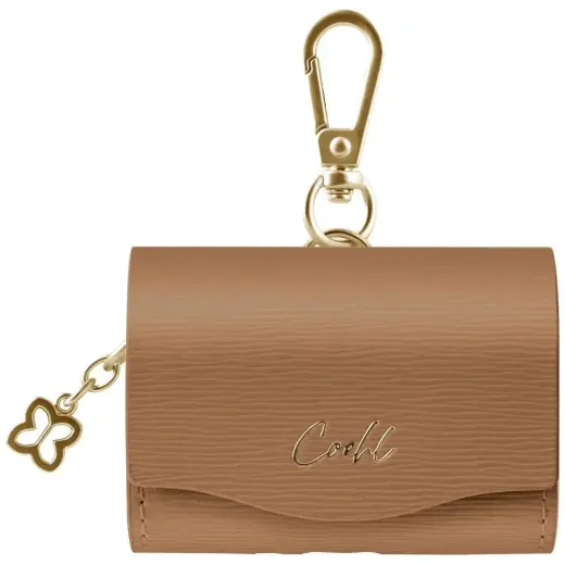 Case UNIQ Coehl Mirelle wallet for       AirPods Pro brown