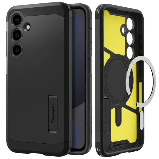 Spigen Tough Armor MagSafe case for Samsung Galaxy S24 FE - black