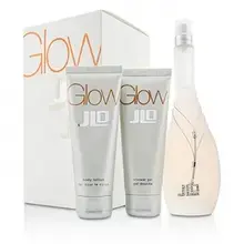 Glow by JLo Great Gift Set 100 ml EDT, Body Lotion Glow by JLo and 75 ml shower gel Glow by JLo 75 ml