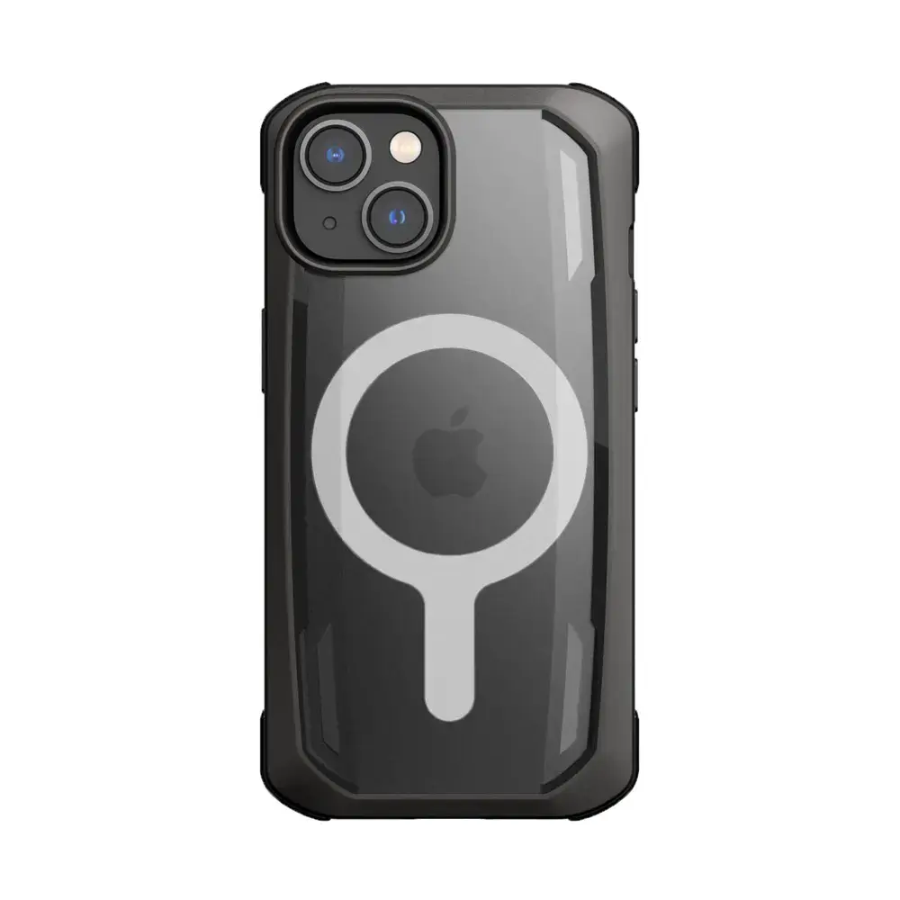 Raptic X-Doria Secure phone case with MagSafe support for iPhone 14 Plus, black
