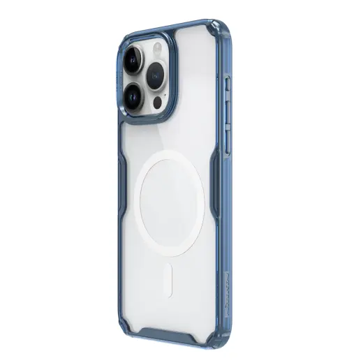 Nillkin Nature TPU PRO Magnetic Cover for Apple iPhone 15 Pro Max Blue
