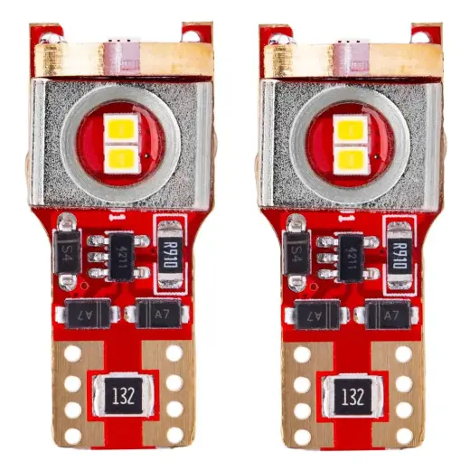 LED bulbs CANBUS 2016 6SMD T10 W5W W10W White White 12V/24V