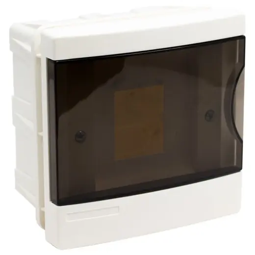 Distribution board Z/A 4 modules with transparent door IP40