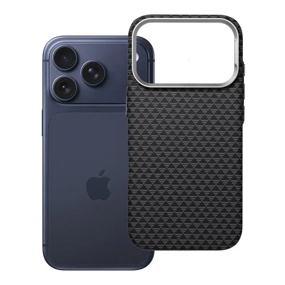 Case for iPhone 17 Pro / 18 Pro K-Look compatible with MagSafe black v2