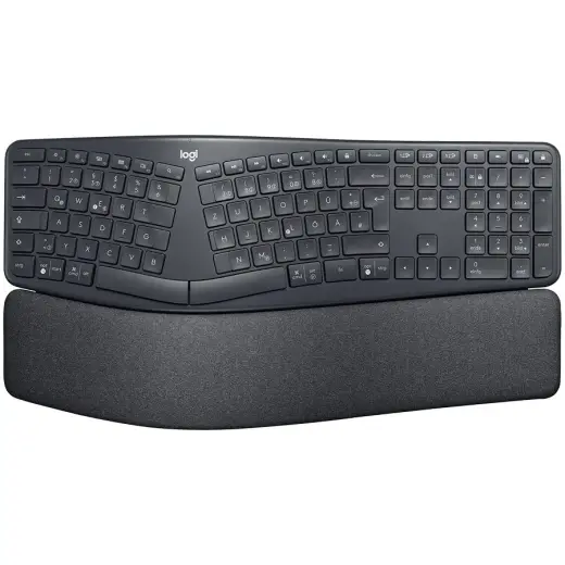 LOGITECH K860 ERGO for Business-GRAPHITE-FRA-BT-CENTRAL