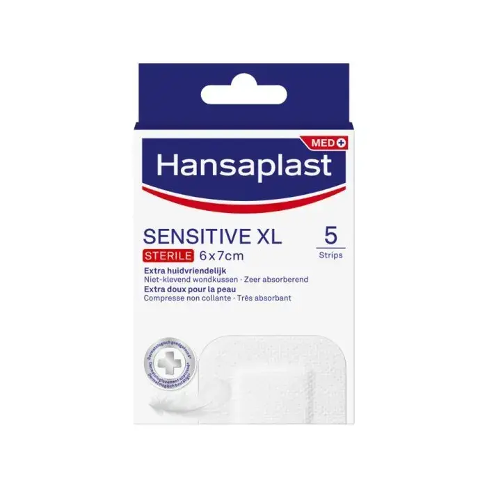 Hansaplast Sensitive XL 6x7 5U (4005800294419)