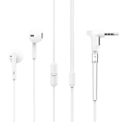XO wired earphones EP18 jack 3,5mm white