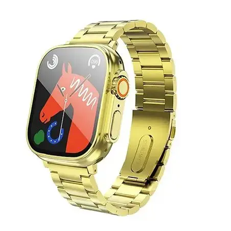Smartwatch Hoco 1,96" TFT with call function Y12 Ultra titanium gold [EOL]