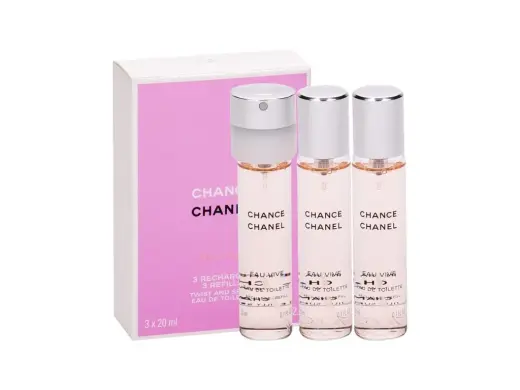 Chanel Chance Eau Vive Refill Eau de Toilette 3x20 ml