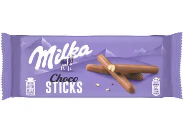 Cepumi MILKA, Lila Stix, 112 g