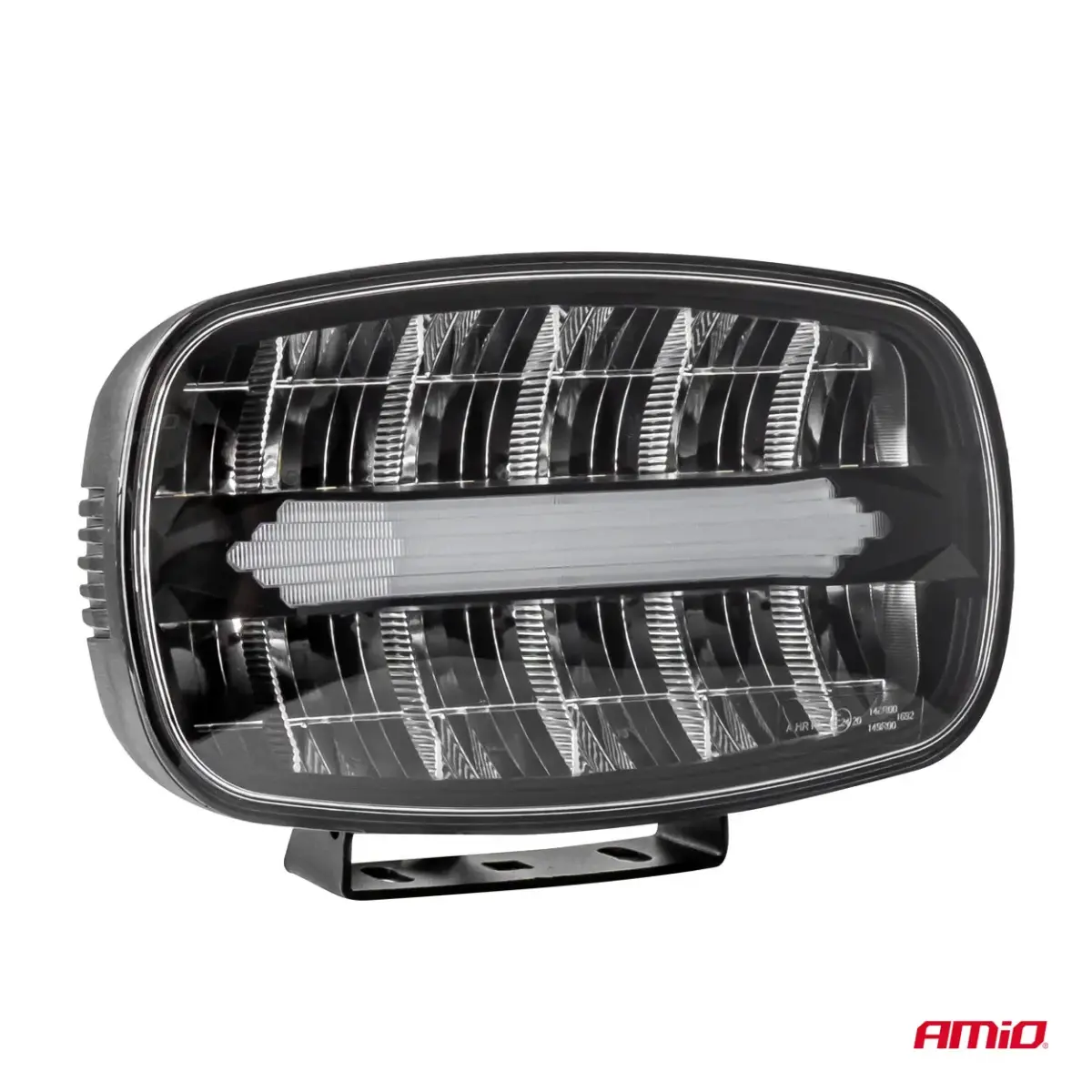 LED long-range headlamp with position light function 109W 12V 24V AMIO-04535