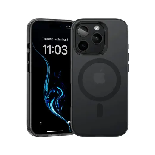 Benks Magnetic Lucid Armor telefoni ümbris iPhone 16 Pro Max must