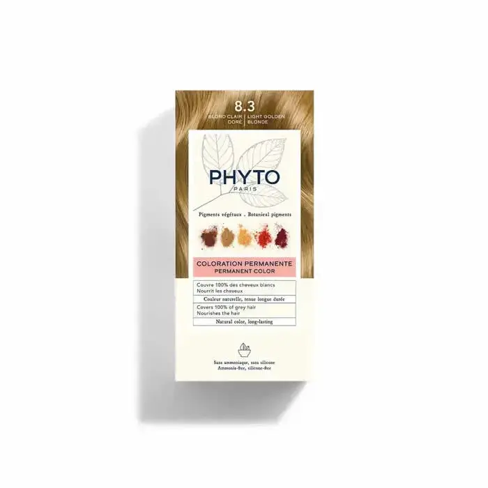 Phyto Hair Colour By Phytocolor 8.3 Light Golden Blonde 180g