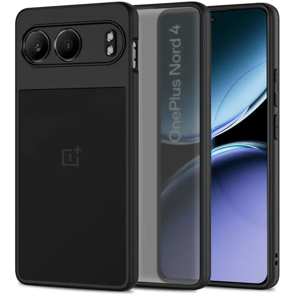 TECH-PROTECT MAGMAT ONEPLUS NORD 4 MATĒTS MELNS