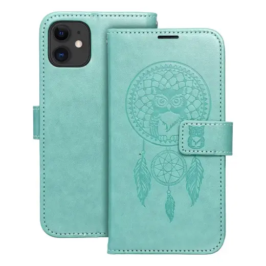 MEZZO dreamcatcher чехол-книжка для телефона iPhone 11 зелёный