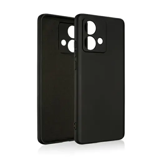 Beline Silicone Case Motorola Moto Edge 40 Neo black
