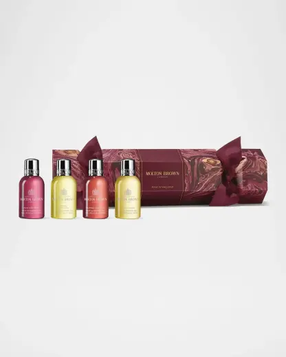 Molton Brown London Women's 4 X 1.7oz Floral & Spicy Christmas Cracker with $5 Credit