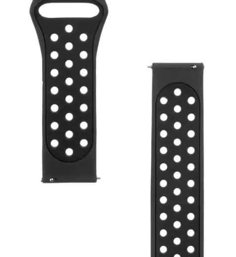Tactical 812 Silicone Band for Honor Haylou LS05 Black