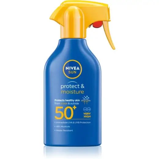 NIVEA SUN Protect & Moisture Moisturising Sun Spray SPF 50+ 270 Ml