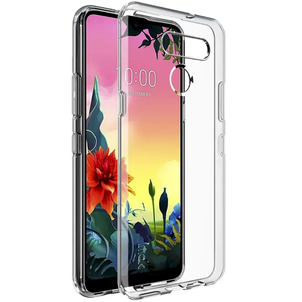Fusion silikona maciņš 2mm priekš LG K50S caurspīdīgs