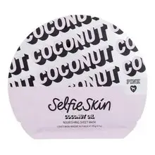 Selfie Skin Coconut Oil Sheet Mask - Facial mask