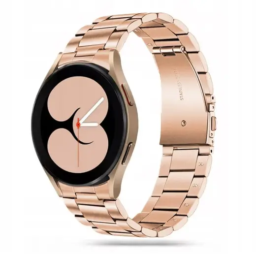 Tech-Protect Stainless Bracelet for Samsung Galaxy Watch 4|5|5 Pro|6|7|FE - Gold