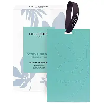 Millefiori Patchouli Smeraldo Scented Cards - Vonná karta ( 3 ks )