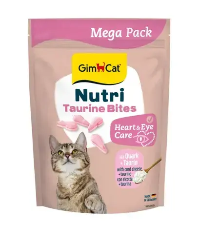 Gardumi kaķiem - GimCat NUTRI TAURINE BITES QUARK 425gr