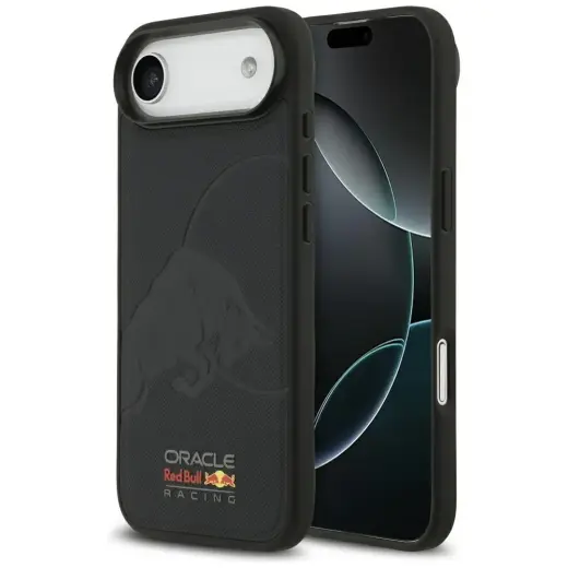 Red Bull Meshed Debossed Bull maciņš ar MagSafe atbalstu telefonam iPhone 17 Air tumši zils