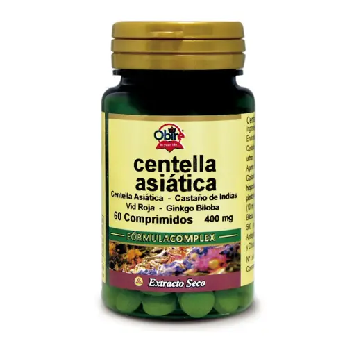 Obire Centella Asiatica Complex 400 Mg Extrac Seco 60 C