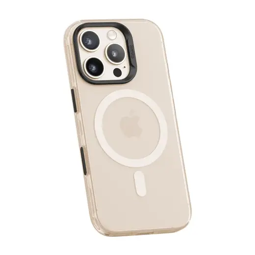 Benks Magnetic Lucid Armor Case (C066) for Iphone 16 Pro Max gold Photo