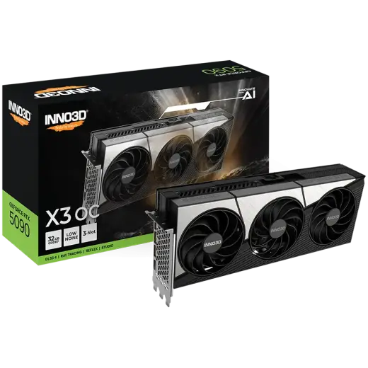INNO3D GeForce RTX 5090 X3 OC 32GB GDDR7 512-bit HDMI 3x DP